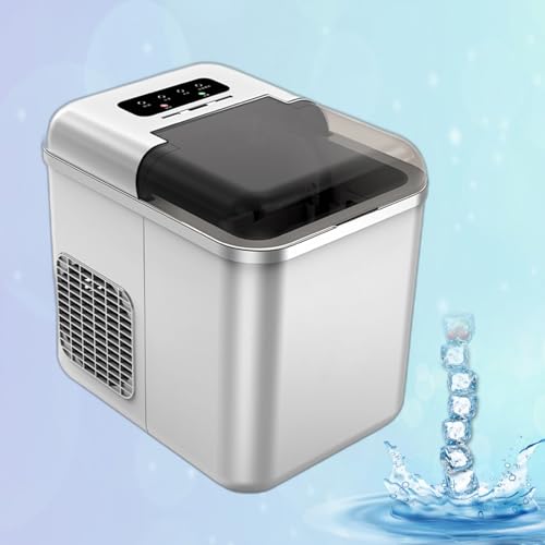 Fabricadora de hielo portátil para encimera 9 cubos 6 min miniatura 1