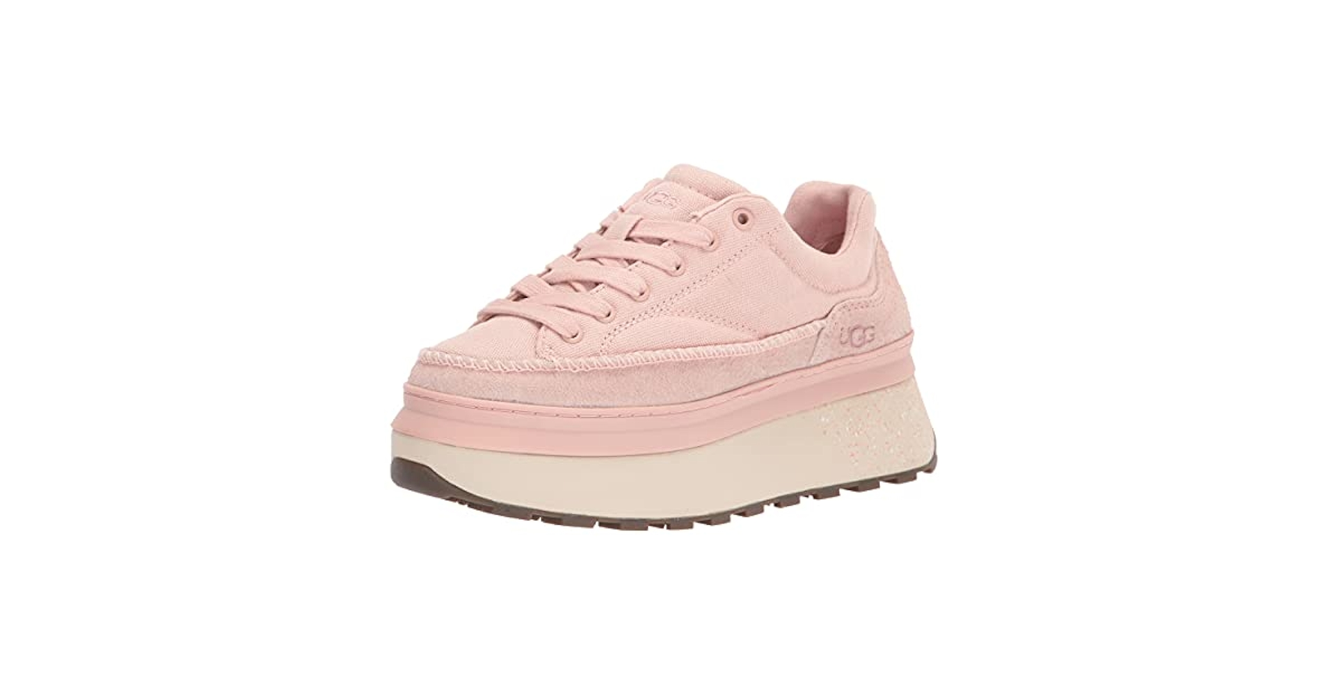 Amazon.com | UGG Marin Lace White Logo 9.5 B (M) | Fashion