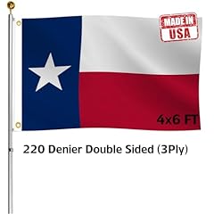 Texas 4x6 Flag (Double Sided)