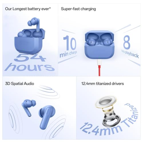 Image of Wireless Earbuds Bluetooth 5.1 TWS Earphones Full Touch Control Headphones Built-in Microphone Immersive Sound Quality Ensure Fast Stable & Connection Smart LED Headset Sports Bud (Black)