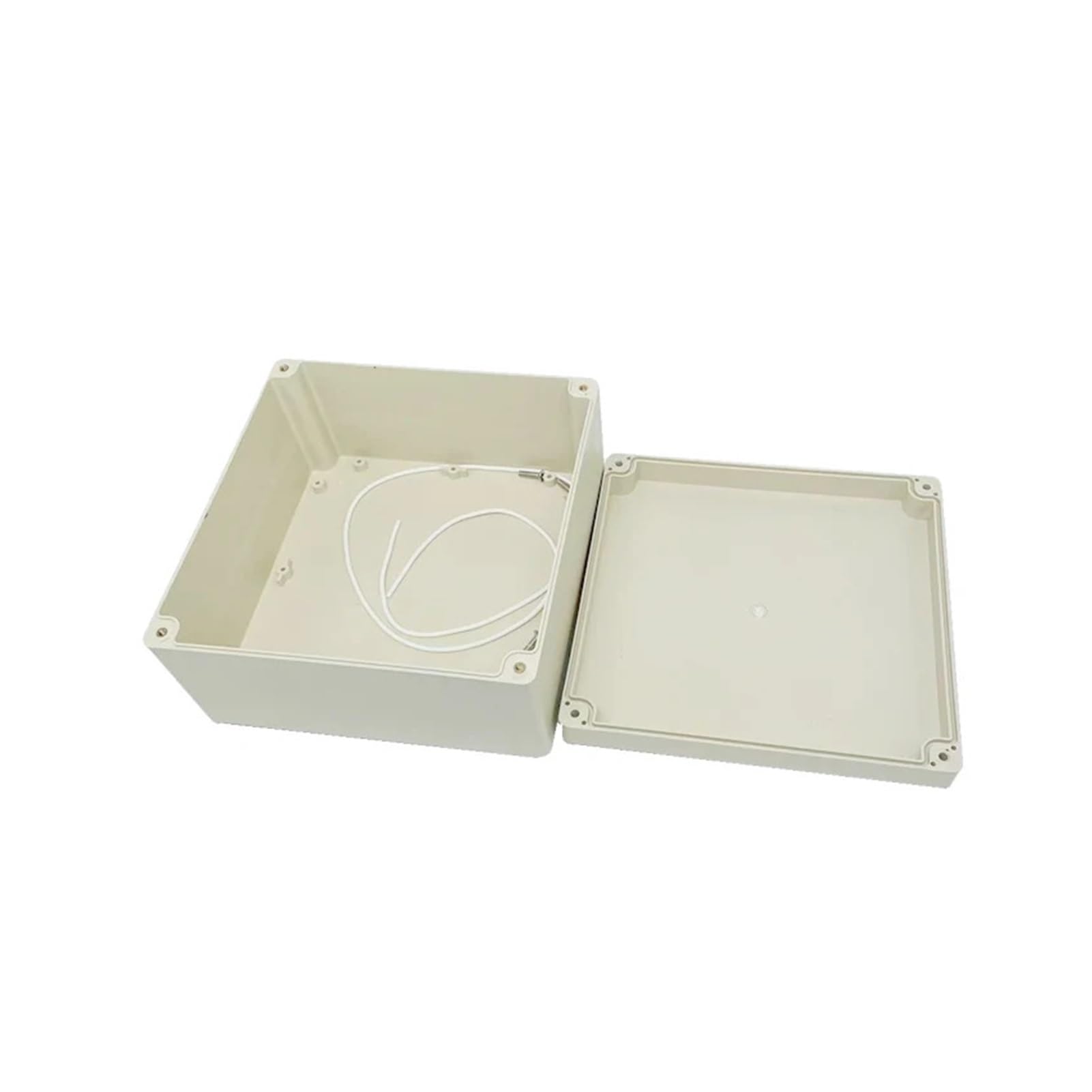 Caja de conexiones estanca Caja impermeable de plástico de 192x188x100mm, caja de conexiones for exteriores, tanque de agua eléctrico a prueba de polvo