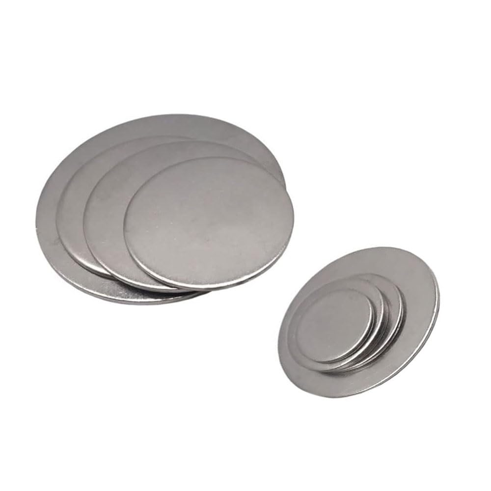 Lamiera tonda piatta in acciaio inossidabile, Lo spessore dell'acciaio inossidabile placca le lamine di metallo del diametro 1.1mm-2.7mm 40mm-48mm spessi(42mmx2.7mm(4pcs))