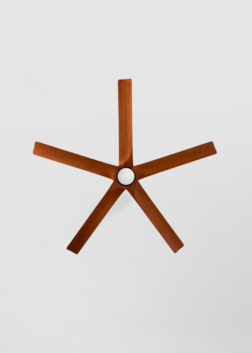 CREATE / WIND INDUSTRIAL WOOD XL/Ventilador de techo con luz 100% madera con mando / 40W, Silencioso, Ø165 cm, 6 velocidades, programable, función verano-invierno