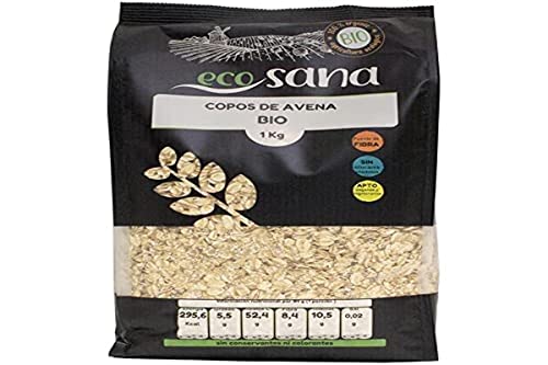 NATURSANA THICK OAT FLAKES INTEGRAL by DRASANVI - Fiber contribution - VEGAN - 1 Kg Cover