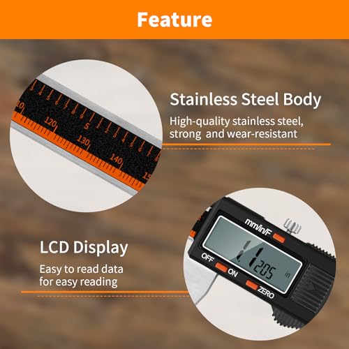Hardell DC-12 Digital Caliper 12 Inch thumb #1
