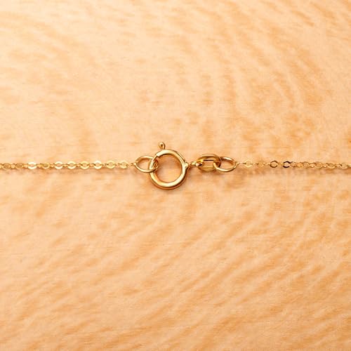 Ross-Simons Italian 14kt Yellow Gold Cross Cutout Disc Necklace4