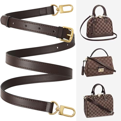 Genuine Vachetta Leather Crossbody Strap Genuine Leather Adjustable Replacement Strap for Shoulder Bag Handbag Purse2