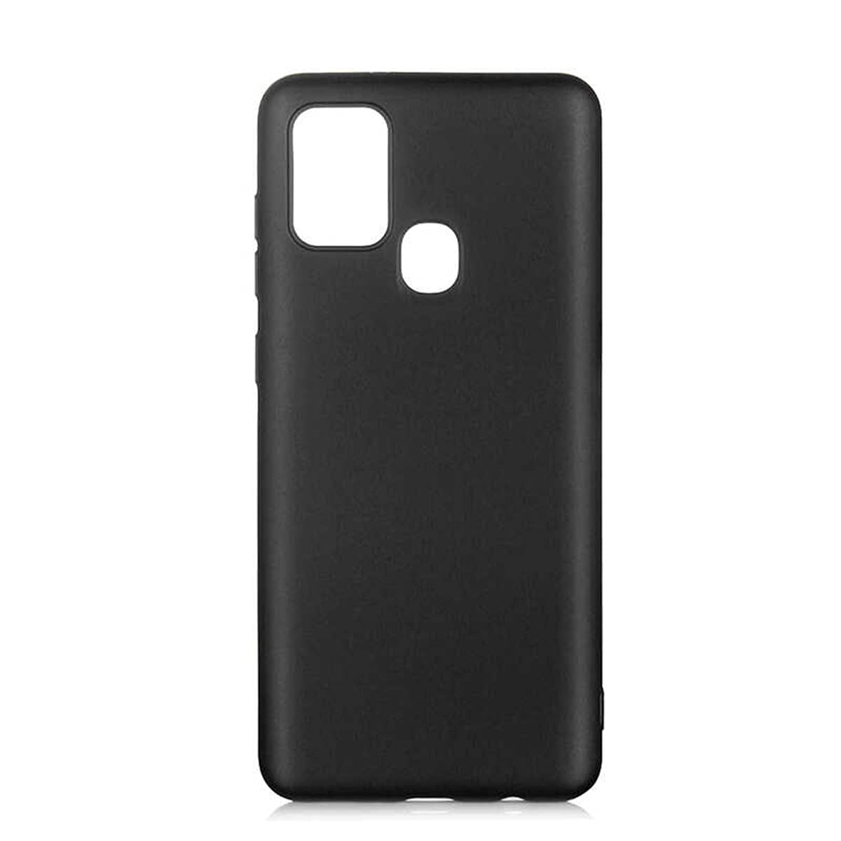 Zore Galaxy ile uyumlu A21S Kılıf Premier Silikon Kapak Siyah
