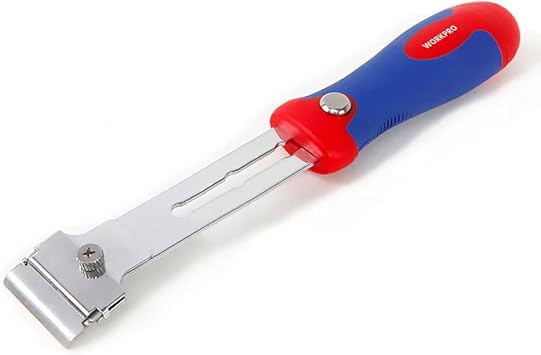Workpro Kazıma Bıçağı, 40mm, Geri Çekilebilir, Profesyonel, 4 Parça Set