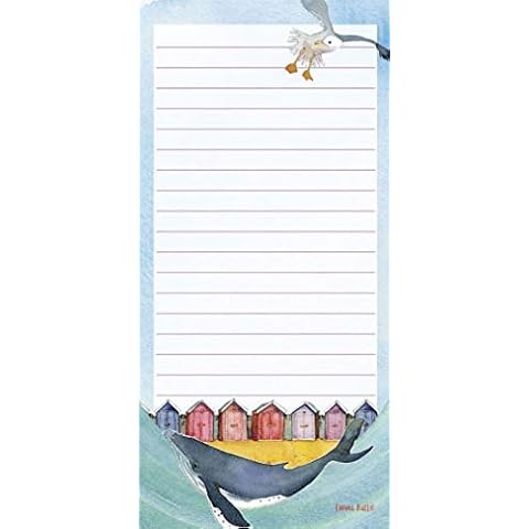 Emma Ball Magnetic Slim Notepad - Sealife, Under The Sea Cover