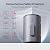 MIZUDO Tank Water Heater Electric, 10 Gallon Point of Use Hot Water Heater, 120V 1500W, Compact Residential Water Heater with T&P Valve, Adjustable Thermostat, UL Listed