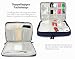 MyGadget Universal Kabel Organizer Tasche für Elektronik Zubehör - Reise Kabeltasche Aufbewahrung Reisekabel wie Ladekabel | Ladegerät | SD Karte - Blau