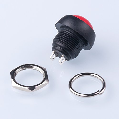 Awpeye PUSH-BUTTON 12Mm Waterproof Momentary Push Button Switch 15Pcs On- Off Switch thumb #2