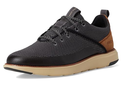Cole Haan mens Grand Atlantic Sneaker, Black/Magenet/British Tan, 10 US - image 8