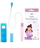 Mr. Pen Baby Nasal Aspirator with 3 Extra Hygiene Filters, Pink, Nasal Suction for Baby