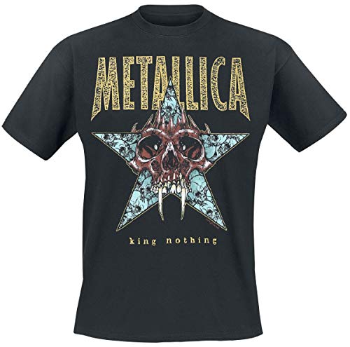 LLICA King Nothing Tシャツ Lサイズ Amazon.com: Metallica T Shirt King Nothing Band Logo Official Mens