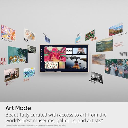 Image of Samsung QN75LS03FWFXZA 75 Inch The Frame Pro Wireless 4K Neo QLED TV with a HW-B630F B-Series Soundbar 3.1 Ch and Subwoofer with Dolby Audio (2025)