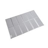 キャプテンスタッグ(CAPTAIN STAG) キャンプマット IXPE フォームマット ダブル 116×183cm アルミ加工 収納バッグ付き ブラック×シルバー UB-3086