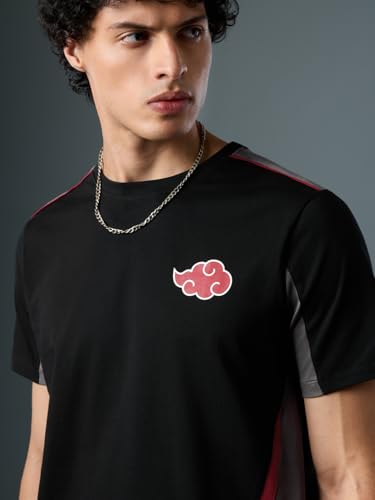 The Souled Store Naruto Akatsuki Black T-Shirt - Image 3
