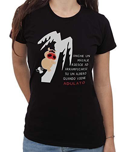 IMage T-Shirt YATTAMAN Maiale Albero - Cartoni