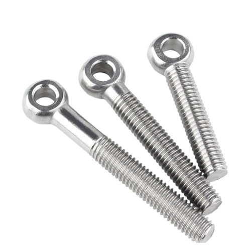 Pernos de ojo M8x25mm de acero inoxidable 304 con anillo de elevación para sujeción 6