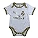 Champion's City Real Madrid FC Body für Kinder, offizielles Produkt 2019/2020, personalisierbar, Weiß 80