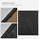 SONGMICS Bilderrahmen 10er Set, für 2 Fotos in 20 x 25 cm, 4 Fotos in 13 x 18 cm, 4 Fotos in 10 x 15 cm, Kunststoffscheibe, MDF, tintenschwarz RPF310H
