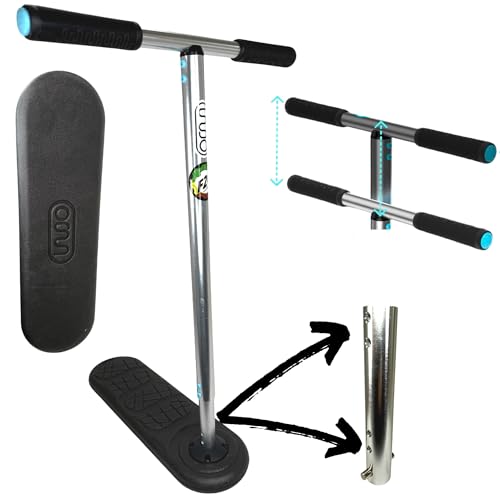 Indo Kickstarter Trampolin Stunt-Scooter I Indoor & Outdoor I Trick I Trainer I 570&670 Vario...