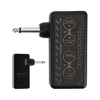 cersalt Amplificateur de Casque de Guitare, matériau ABS enfichable dans la Fonction d’enregistrement de l’ampli de Casque de Guitare Amplificateur de Casque Effets intégrés pour Studio pour Petit - Les Beatles, Paul McCartney, John Lennon, RIngo Starr, George Harrison cersalt Amplificateur de Casque de Guitare, matériau ABS enfichable dans la Fonction d'enregistrement de l'ampli de Casque de Guitare Amplificateur de Casque Effets intégrés pour Studio pour Petit – Image 6