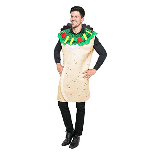 Spooktacular Creations Men Burrito Costume Adult Deluxe Set for Halloween Dress Up Party (X-Large) - Image 7
