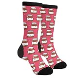Sigouyinei Cute Peanut Butter Cut Nut Butter Jars Casual Funny Funky Novelty Socks For Men Women