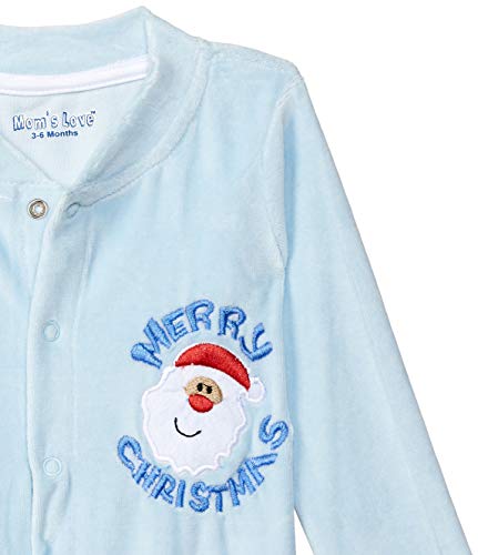 Image of Mom's Love Baby-Boys Sleepsuit