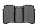 WeatherTech Custom Fit FloorLiners for Nissan Titan XD, Titan - 2nd Row (449083), Black