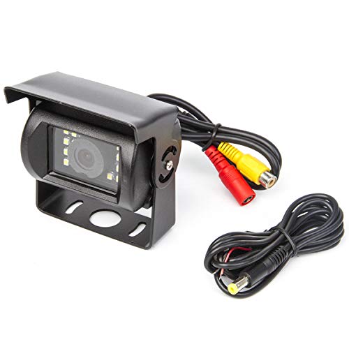 Image of RCA Backup Camera Heavy Duty IR Night Vision Waterproof for Trucks Car Vehicle Trailer Truck Van Tow rv Replacement Universal Auto Rear View Backup Camera with Cable 33ft