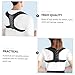 GETAJGHSD Invisible Posture Corrector Belt for Women and Men Adjustable Back Brace with High Elasticity Nylon and PU Leather Material Comfortable Sitting Posture Support for Indoor and