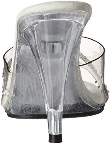 Ellie Shoes Women's 405-jesse Dress Sandal, Clear, 8 M US | Image 2