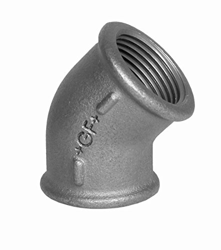 SferacoGeorg Fischer GF-120 ELBOW FXF 45 DEG (GALV) 1 1/2 inch Malleable Iron fittings