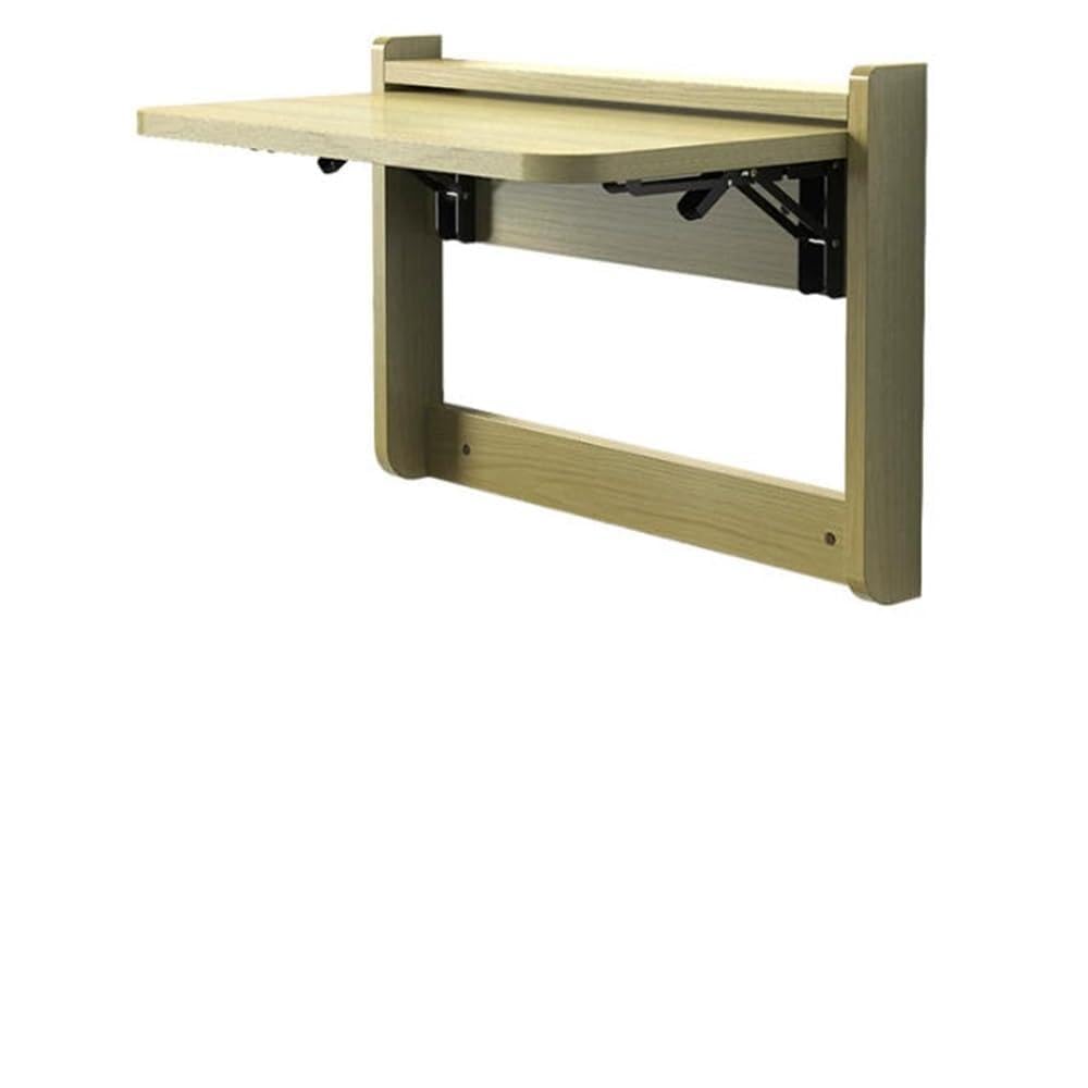 Bureau mural flottant pour cuisine et petit salon table pliable gain de place
