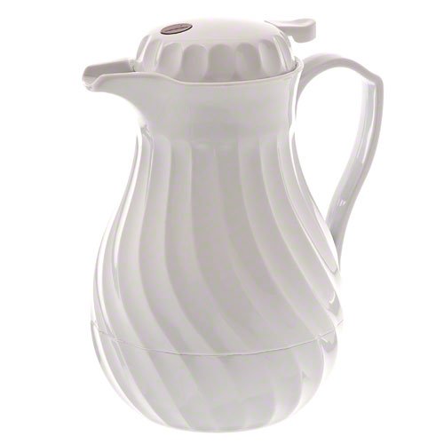 Browne 64 oz Insulated Server by Browne Foodservice – 64 Ounces, 64.0 fluid_ounces, Plastic, White, Model 901-411025FSW