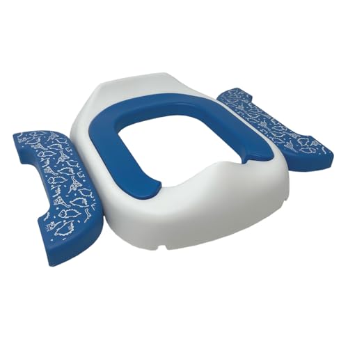 Pote Pals Travel Potty, Part of The Award-Winning Pote Pals Range, Soft PU Cushioned Portable Toddler Toilet seat - Includes 5 Disposable Liners (Dinosaur) - Image 3