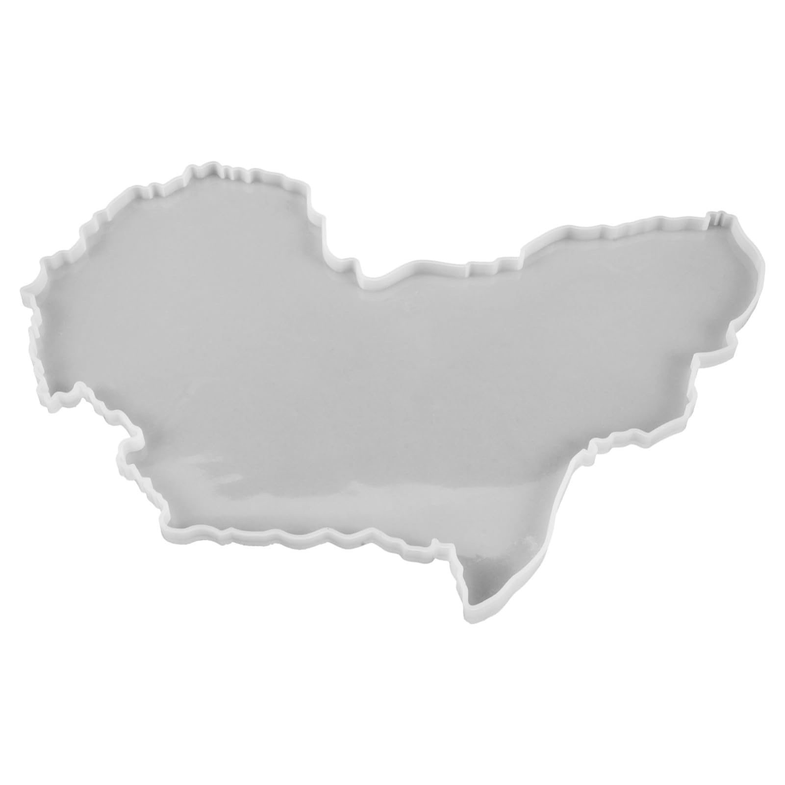 Lurrose 2 Stück Silikon Gussform Karte Diy Silikonform für Schmuckherstellung Vielseitige Verwendung für Kreative Projekte Sicher für für Persönliche