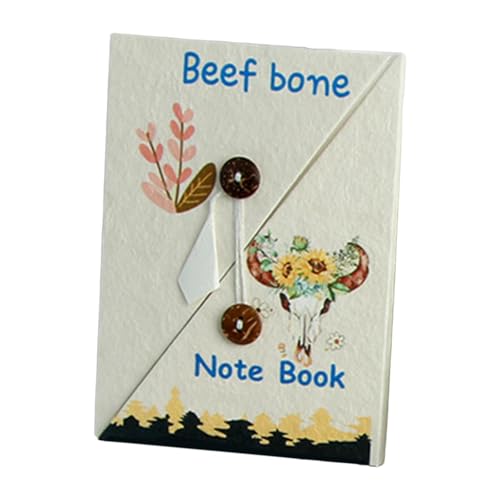 Generic ノートブック スケジュールブック ジャーナル コンパクト ギフトコレクション ホーム 男性と女性向け ポータブル ライティング 漫画 ノートブック, 牛肉
