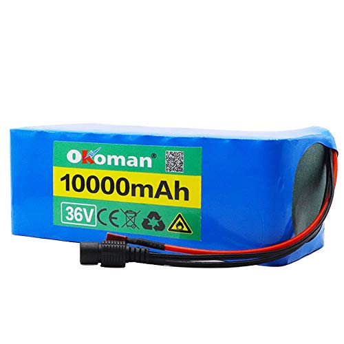 Batteria E-Bike 36v 10s3p 10000mah 500w capacità