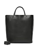 IMMER DABEI – IMMER PASSEND: Die schlichte Silhouette und das funktionale Design machen diese schwarze Tote tasche zum vielseitigen must-have. Ob im Büro, beim Shopping oder auf Reisen – die Hera Tote L aus Leder ist eine stylische und zuverlässige Begleitung.