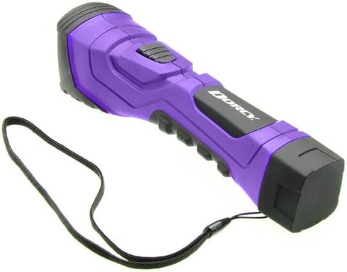 Dorcy 190-Lumen CyberLight Durable LED Flashlight with True Spot Reflector, Purple (41-4752)