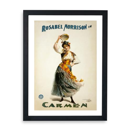 Affiche encadrée Georges Bizet Carmen Spiffing Prints grand format pour salon