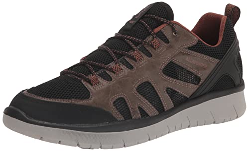 ALLROUNDER by MEPHISTO Men's Moment Sneaker, Dark Brown, 11