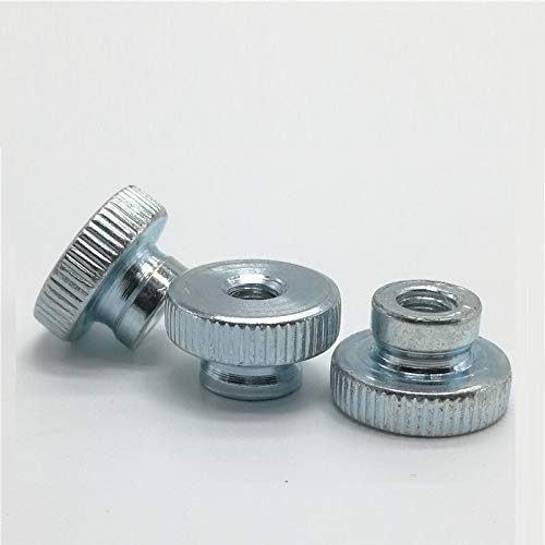 Tool Part for 1pcs 5pcs 10Pcs DIN466 GB806 M3 M4 M5 M6 M8 Galvanized Knurled Thumb Nut Hand Tighten Nut 3D Printers Parts Curtain Wall - (Size: M5 5PCS)