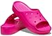 Crocs Women's Classic Slide | Platform Sandals, Pink Crush, 4 Women