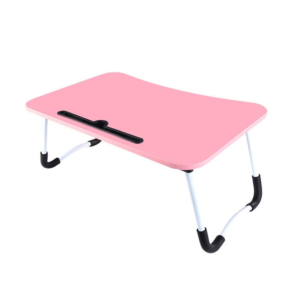 WYJW Folding Table Computer Desk Foldable Laptop Table Sofa Side Table For Studying Reading Breakfast,Mobile Bed Side Table Children Table Desk (Color : A1, Size : Free)